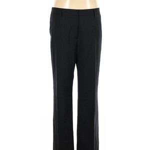 Gerard Darel Dark Gray w/Gray Pinstripe All-Season Wool Blend Pants Size 44 (10)